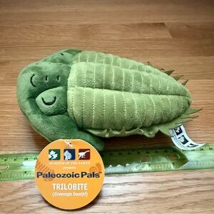 Green Trilobite Plush Toy NWT